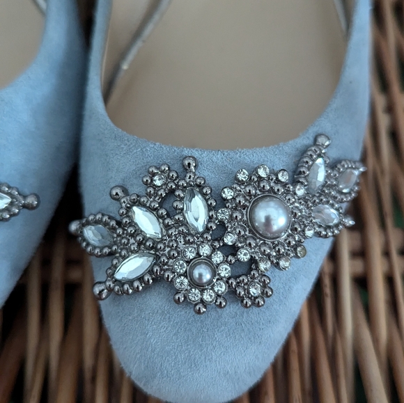 Karl Lagerfeld Light Blue pump - Picture 2 of 12